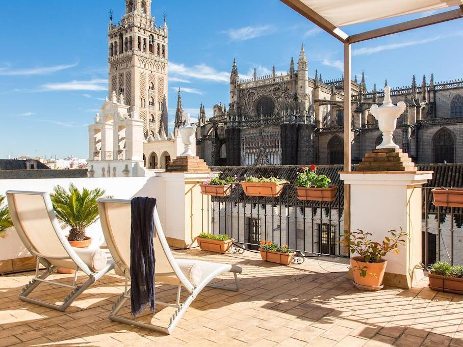 Puerta Catedral Apartments Sevilla Exterior foto